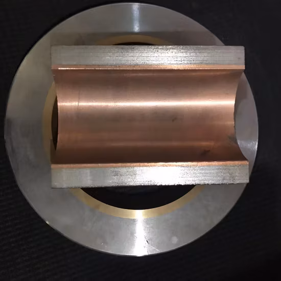 Casquillo de casquillo de latón y bronce de fundición centrífuga con mecanizado CNC
